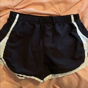 YXL Under Armor Black running shorts